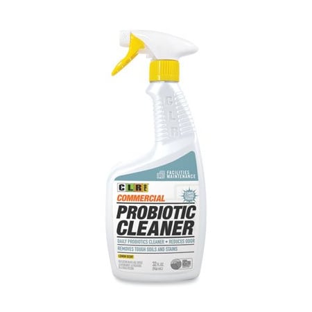Jelmar Commercial Probiotic Cleaner, Lemon Scent, 32 Oz Spray Bottle, 6PK FMCPC326PRO